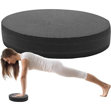 Ovale skum balance puder | Stabilitetstræner | Træningspude | Pilates balance puder ovale | Balance board træner til dans, pilates, s