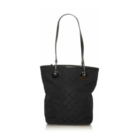 Gucci Vintage Shoulder Tass , Zwart , Dames , Maat: ONE Size Vintage Tassen