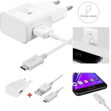 Latausasema Samsung Galaxy J3/ J3 2017/J2 2018/J5 /J5 2017 + Micro-USB-kaapeli - MICRO USB LATAAJA VALKOINEN-iP