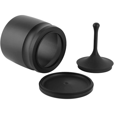 58mm Kaffemätkopp, Aluminiumlegering Espresso Mättratt Kaffemätningsring Dispenser Cof