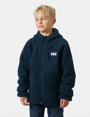 Helly Hansen Jr Champ Pile Jacket 2.0 - Navy - 134