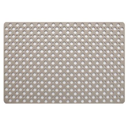 Badrum halkfri vattentät anti-drop ihålig golvmatta - Khaki