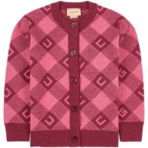 Kids - Gucci Pink GG Logo Cardigan 8 years - Jumpers and knitwear - 8 years - Pink