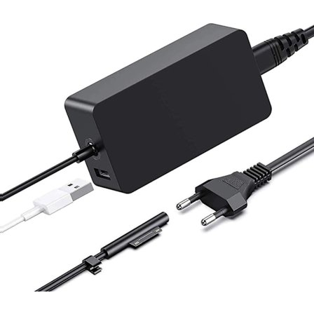 Surface Pro laturi, 65w 15v 4a power Microsoft Surface Pro 8/ pro 7 / pro 6 / pro 5/ pro 4