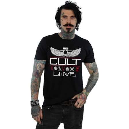 The Cult Herre Love Wings T-shirt Voksen S-3xl Txu10