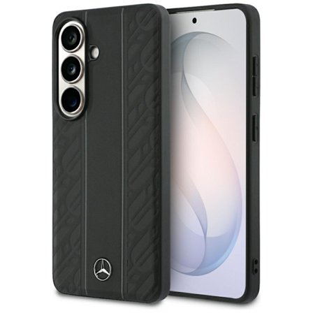 Mercedes Mobilskal För Galaxy S26 MagSafe Laurel Leaves Vertical Stripes