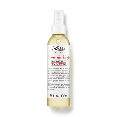 Kiehl's Creme de Corps Nourishing Dry Body Oil 175ml, Skincare, Kropspleje, Kropsolie, Tør hud