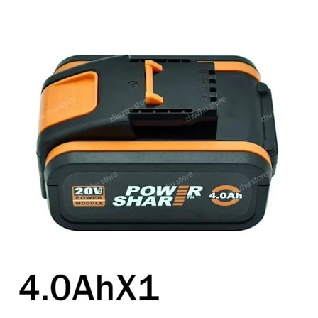 Til Worx 20V 8000mAh lithiumbatteri Genopladeligt WA3551 WA3553 WA3553.1 WA3570 til alle WORX el- og haveværktøjer