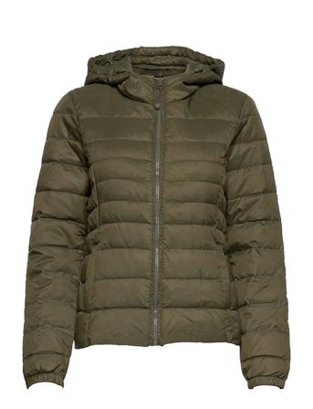 Onltahoe Hood Jacket Otw Green ONLY