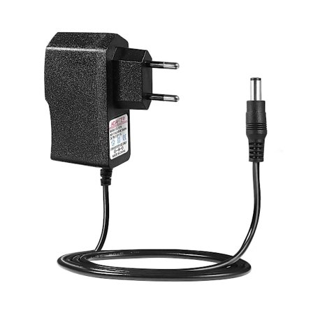 Ladeadapter DC 12V 1A Strømadapter DC 12V 1A Strømadapter EU-stik Adapter EU-stik AC væglader