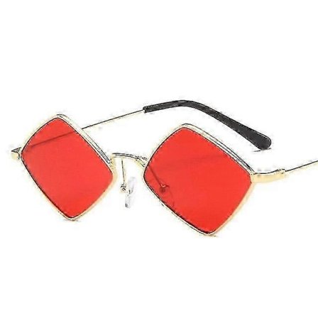 Solglasögon för kvinnor Metall Romb Solglasögon Flerfärgad Valfri