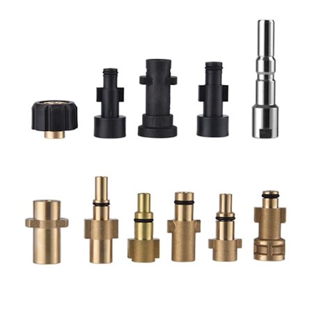 Snöskum Högtryckstvätt Snöskum Adapter Anslutningsadapter Kanon Lans Spjut