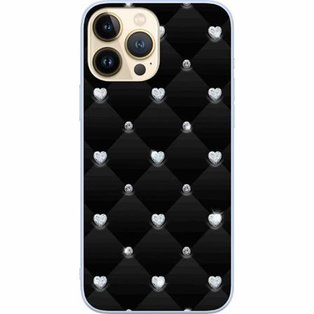 Apple Iphone 14 Pro Max Premium Skal Diamant Hjärta