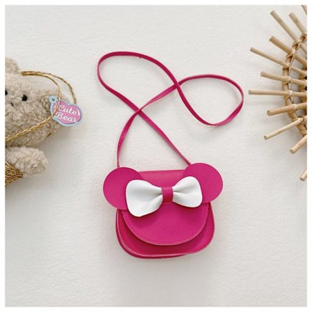 Mini axelväskor Liten väska ROSE RED