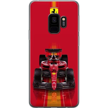 Yhteensopiva Puhelinkuori Samsung Samsung Galaxy S9 Ferrari Formula 1 -auto ikonisessa punaisessa muotoilussa urheilullisella tarkkuudella