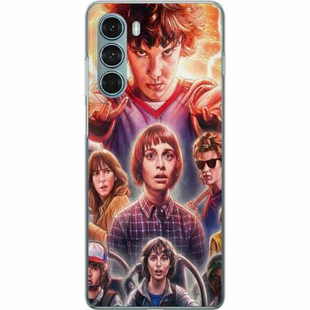 Motorola Moto G200 5g Genomskinligt Skal Stranger Things