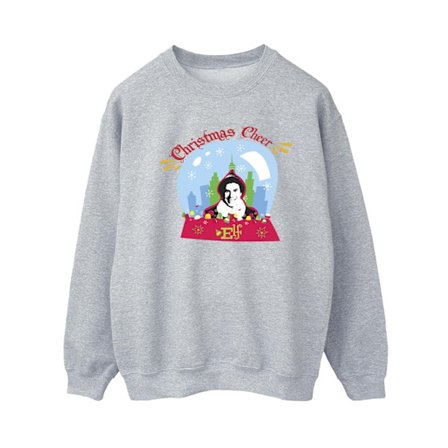 Elf Dam/Damer Jul Snöglob Sweatshirt S Sports Grey