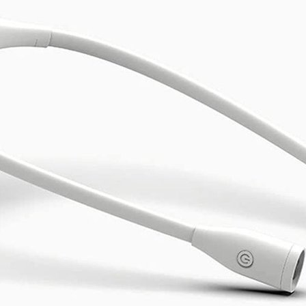 Fleksibel LED-leselampe, håndfri rundt halsen med 3 lysstyrkenivåer