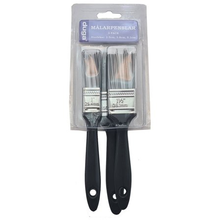 Malepensel Sett 3-pakning