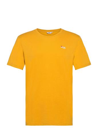 Men Unwind Tee T-shirts Short-sleeved Gul FILA*Betinget Tilbud