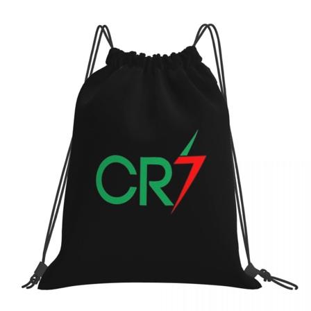 Cristiano Ronaldo Cr7 -reppu Kannettava kiristysny rilaukku Taskullinen kuntosalilaukku 7 One Size