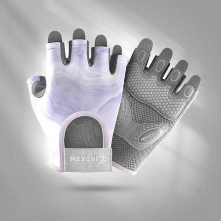 1 Par Gym Handskar För Dam Half Finger Fitness Vi