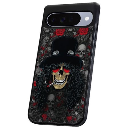 Google Pixel 10/10 Pro - Skal/Mobilskal Slash Skull