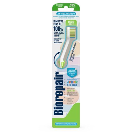 Biorepair Spazzolino Curve Junior 6-12 Anni 1 Pezzo
