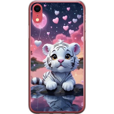 Yhteensopiva Puhelinkuori Apple iPhone XR Tigerunge rosa