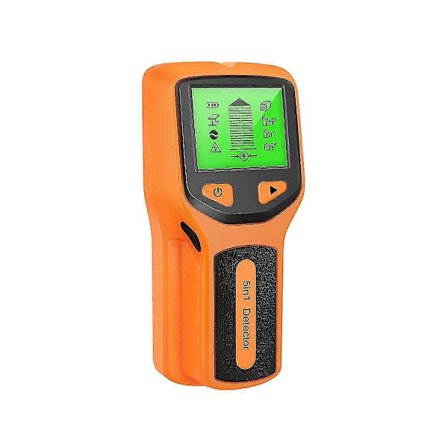 5 i 1 Vægscanner Stud Finder Digital Håndholdt Vægdetektor PVC Vandrør Metal Finder Scanner