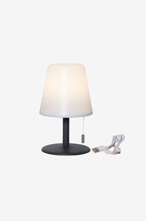 Star Trading - BORDLAMPE GARDENLIGHT KRETA USB - Hvid - Genopladelige lamper - Fra Homeroom