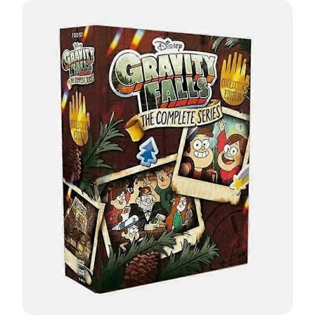 Gravity Falls Den Komplette Serie DVD 7-Disc engelsk version Nyt Bokssæt