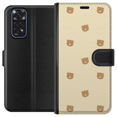 Plånboksfodral till Xiaomi Redmi Note 11 med Björnmönster