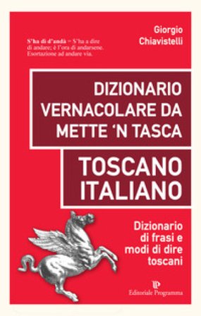 Dizionario vernacolare da mette 'n tasca. Toscano italiano. Dizionario di frasi e modi di dire toscani Giorgio Chiavistelli