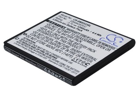 Batteri til SmartPhone, Mobil til Samsung GT-S5570, Galaxy Mini, GT-S5250 og andre.