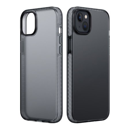 iPhone 14 Plus Stöttåligt TPU Mobilskal - Svart