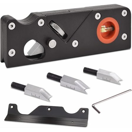 Fasefræser til Snedkeri, Manuel Træfræser, Træfasefræser til Fasning og Skæring af Træ (fræser4skær)