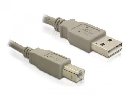 Delock USB-kabel - USB til USB-type B - 1.8 m