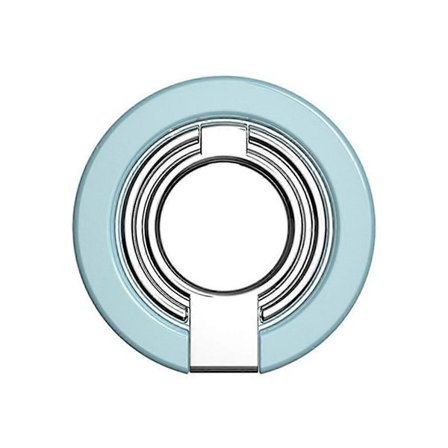 Magnetisk mobilholder 180 graders rotasjon ultratynn metallgrep for forbedret enhånds bruk blå