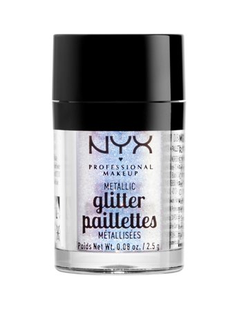NYX Professional Makeup Metallic Glitter - Blue - 15.2G