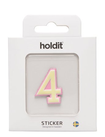 Holdit Sticker Number - White - ONE SIZE
