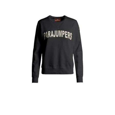 Parajumpers, Black sweatshirt Pencil Zwart, Dames, Maat:S