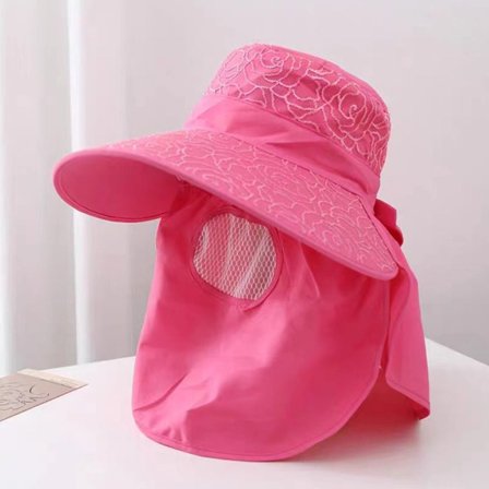 Solhatt Damehatter ROSE RØD
