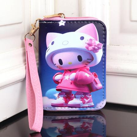 Kawaii Coin Kukkaro Kuromi Cartoon Anime e Printing Portable Smal 08