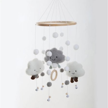Baby Mobile Wind Chime Spjälsäng hängande Spjälsäng Bell