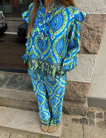 Noella Sally Pants - Blue - M