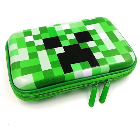 Green Pencil Case Boy Cute School Supplies Storage Bag Cool Pencil Case Storage Bag With Zipper For