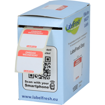 ETIKETT LABELFRESH WEDNESDAY