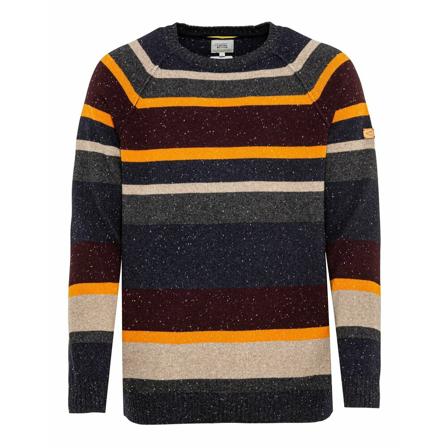 Camel Active, Round-neck Knitwear Zwart, Heren, Maat:2XL