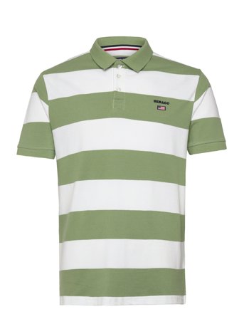 Sebago | Mick Block Striped Pique | L